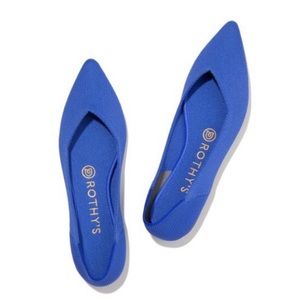 Rothy’s Cornflower Blue points size 10